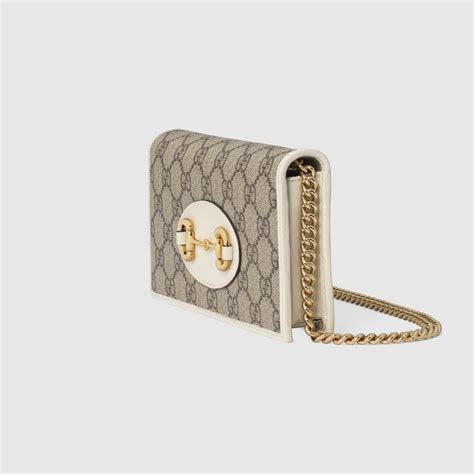 gucci horsebit long wallet|gucci horsebit wallet on chain.